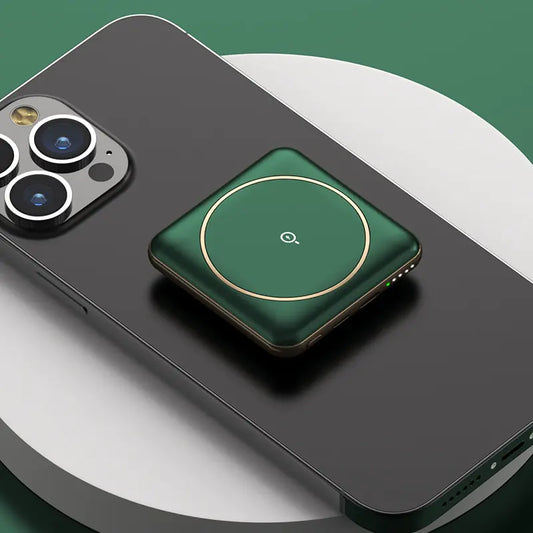 4. Compact Magnetic Wireless Phone Charger