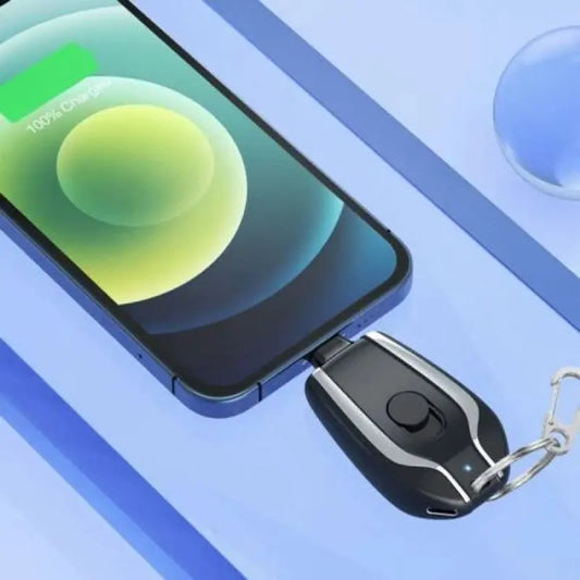 5. Portable Keychain Phone Charger